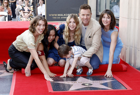 Actor Ewan McGregor Honored With Star On Hollywood Walk Of Fame
