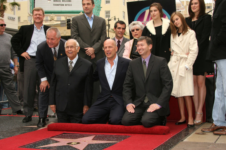 Bruce Willis Honored With A Star On The Hollywood Walk Of Fame