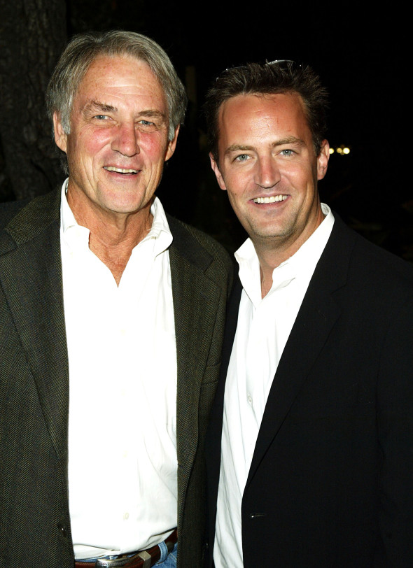 Matthew Perry și John Bennett Perry /Getty Images