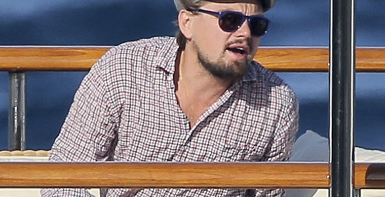 Exclusive... Leonardo DiCaprio Meets With Art Collectors in Cannes - NO WEB USE