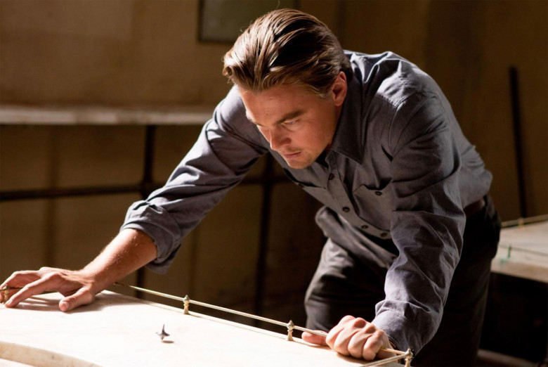 INCEPTION 2010 Warner Bros film with Leonardo DiCaprio