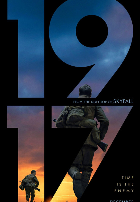 1917 (2019) directed by Sam Mendes and starring Dean-Charles Chapman, George MacKay, Daniel Mays and Colin Firth. Two British soldiers undertake a dangerous mission across enemy territory to deliver a life-saving message.