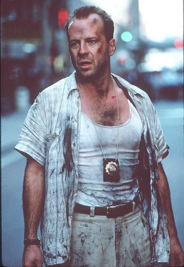 Bruce Willis Stars In The New Die Hardd Movie