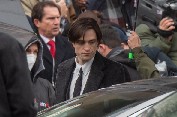 Robert Pattinson is back on set playing Batman and Bruce Wayne. This time in Liverpool