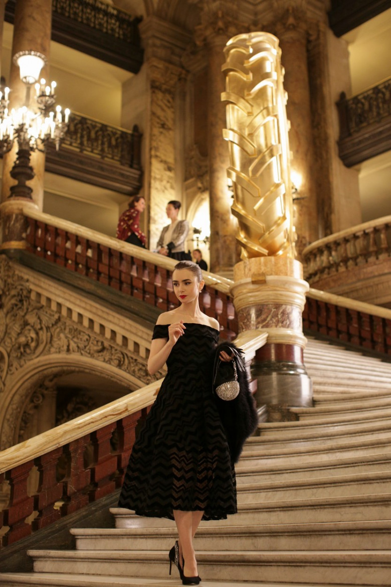 Stills from the TV series "Emily in Paris"
