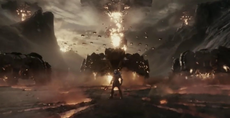 Darkseid looms over Wonder Woman in the first clip from Zack Snyder’s Justice League