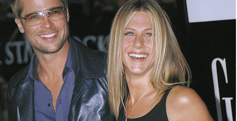 Brad Pitt și Jennifer Aniston. Getty Images