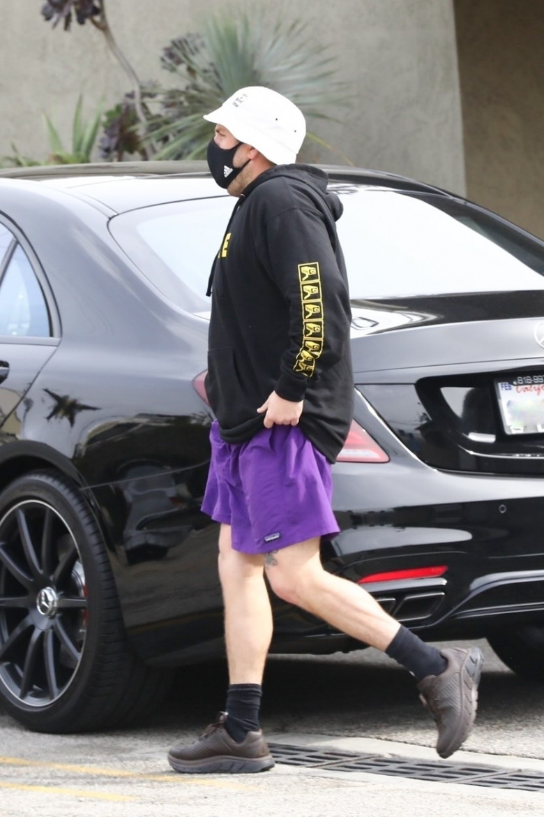 *EXCLUSIVE* Jonah Hill finishes up his morning workout