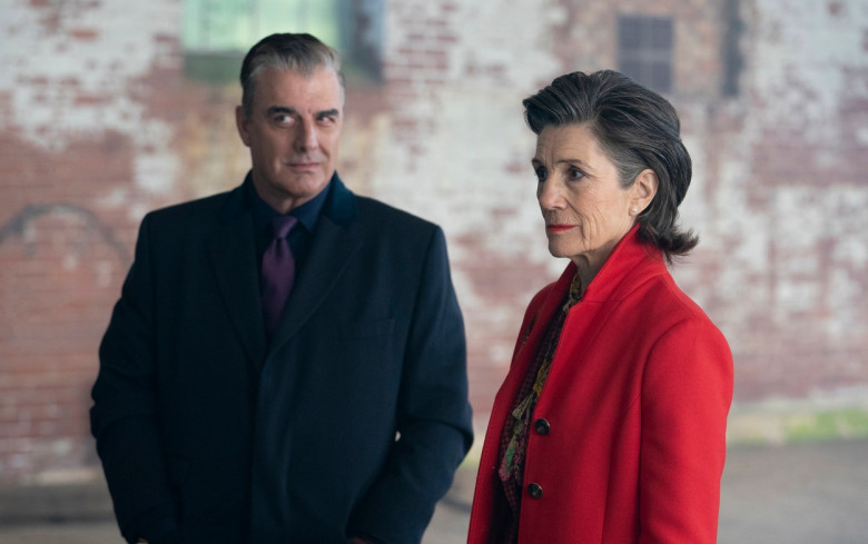 Dame Harriet Walter and Chris Noth