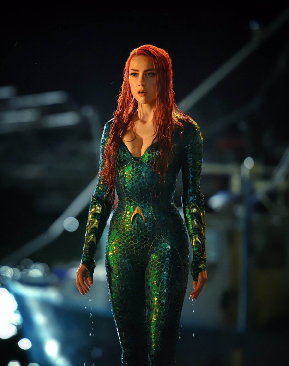 First Look at Amber Heard as Mera in new film  'Aquaman'