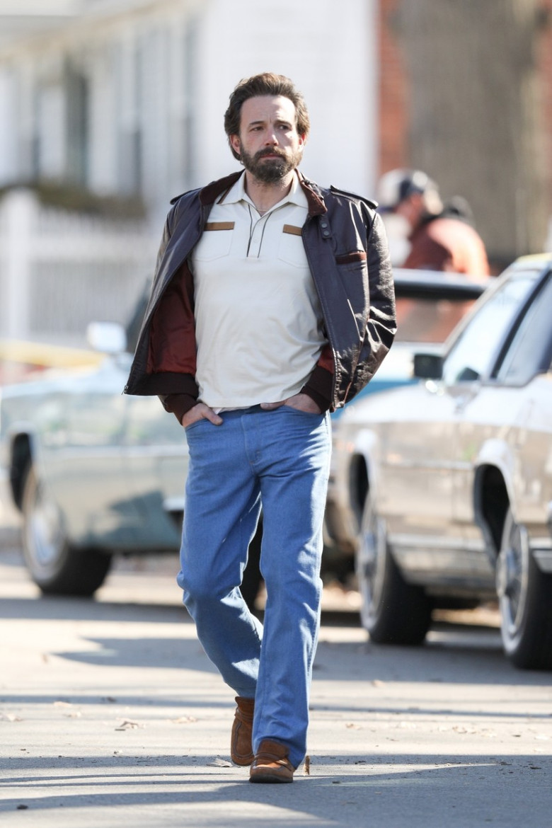 *EXCLUSIVE* Ben Affleck wraps up on the set of "The Tender Bar"