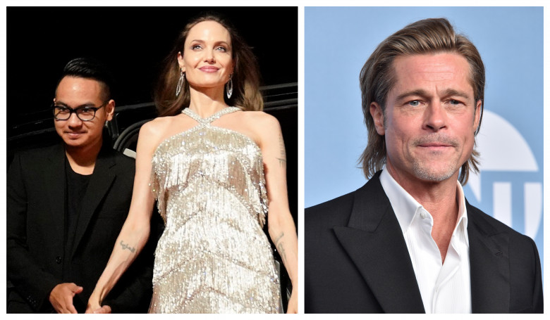 Maddox, Angelina Jolie, Brad Pitt