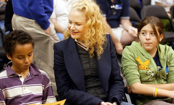 Nicole Kidman cu Connor și Bella Cruise