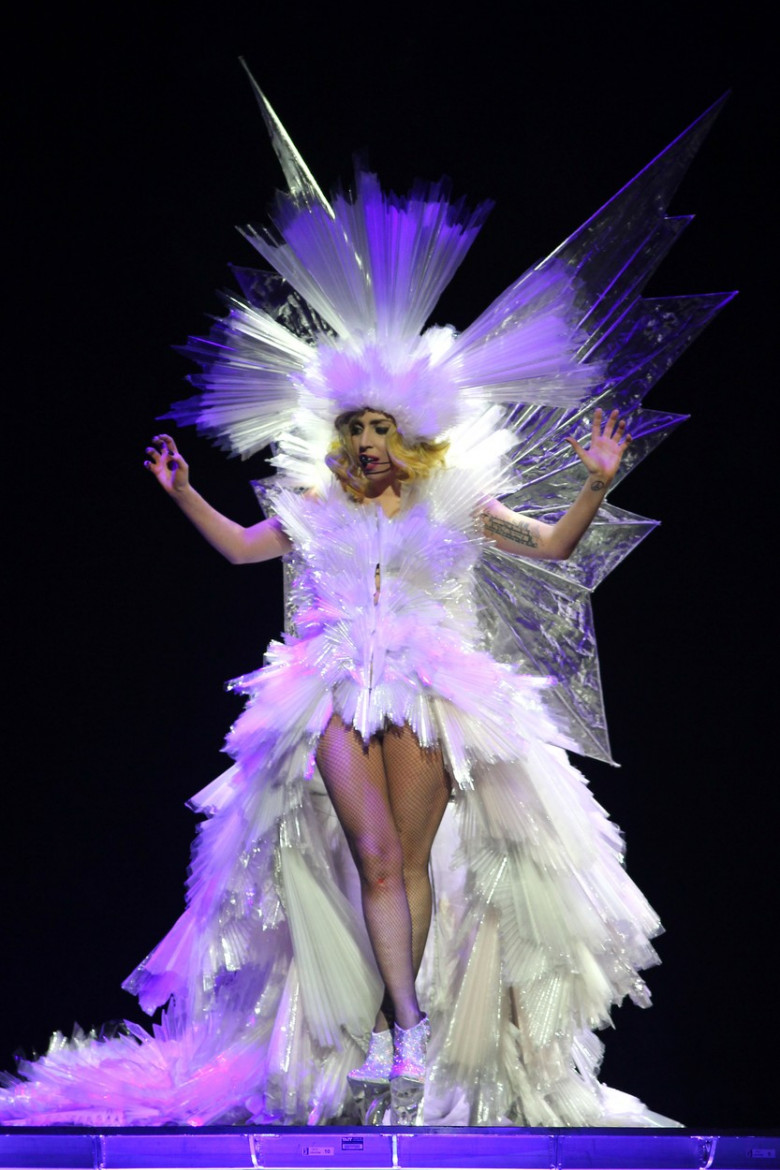 Lady Gaga in concert, Monster Ball Tour, Madison Square Garden, New York, America - 09 Jul 2010