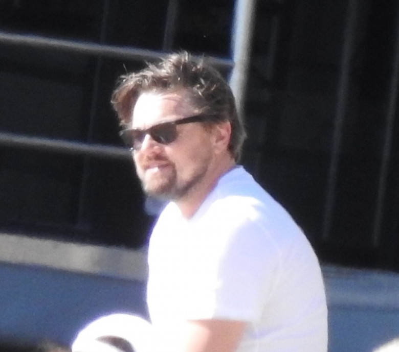 *EXCLUSIVE* Leonardo DiCaprio and Camila Morrone hang with friends and Leo's pal Emile Hirsch at Malibu Beach **WEB EMBARGO UNTIL 1 PM EDT on March 29, 2021** - ** WEB MUST CALL FOR PRICING **