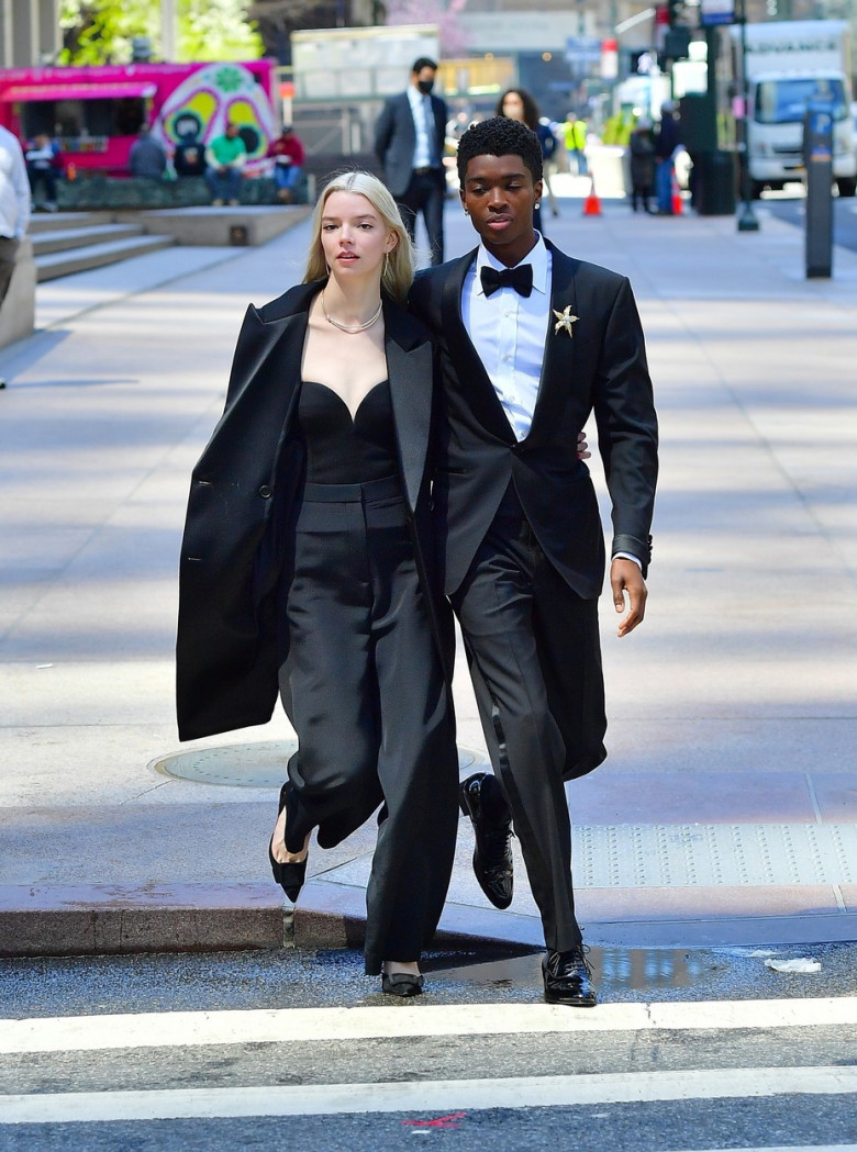 Anya Taylor-Joy looks stunning shooting for Tiffany and Co in NYC with Alton Mason