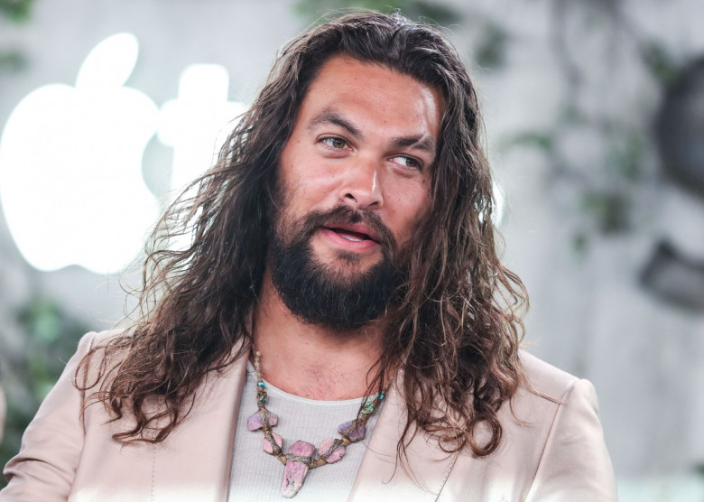 Actor Jason Momoa arrives at the World Premiere Of Apple TV+'s 'See' held at the Fox Village Theater on October 21, 2019 in Westwood, Los Angeles, California, United States.