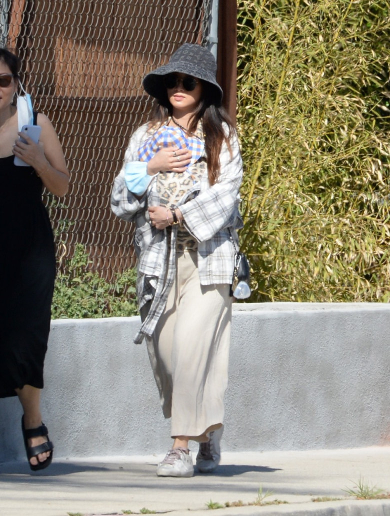 EXCLUSIVE: Brenda Song Spotted For the First Time With Her Newborn Baby in Los Angeles.