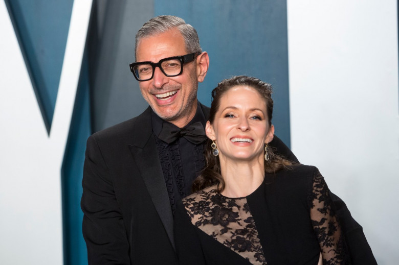 Jeff Goldblum și Emilie Livingston