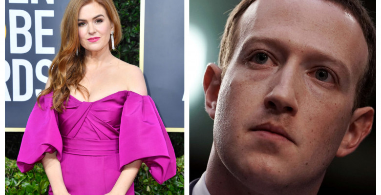 Isla Fisher - Mark Zuckerberg