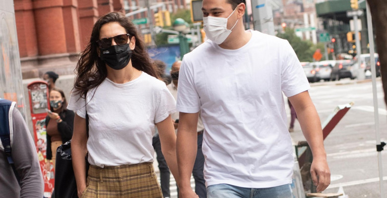 Katie Holmes and Emilio Vitolo Jr. Sighting in NYC