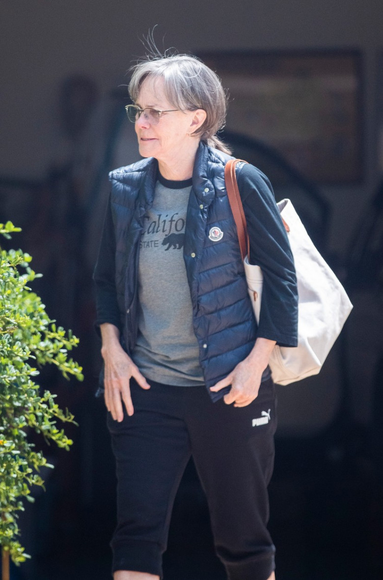 EXCLUSIVE: Sally Field Goes Naturally Grey In RARE Public Outing As She Approaches Her 75th Birthday.