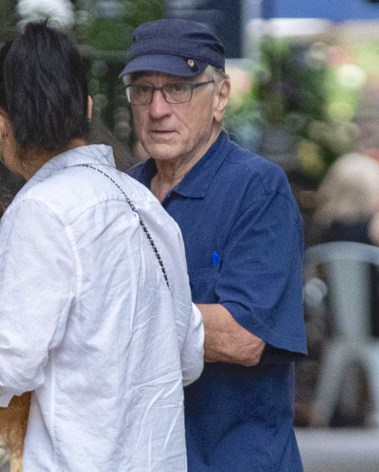 EXCLUSIVE: Robert De Niro Walks With Leg Brace And Cane As He Is Seen Out In NYC For The First Time Since Injury On Set Of Scorcese's - Killers Of The Flower Moon