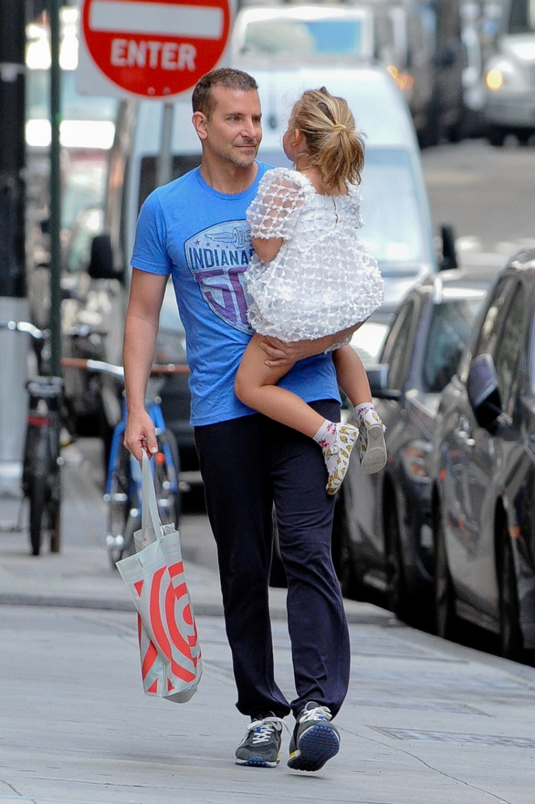 Bradley Cooper is Pictured Out With His Daughter in New York City
