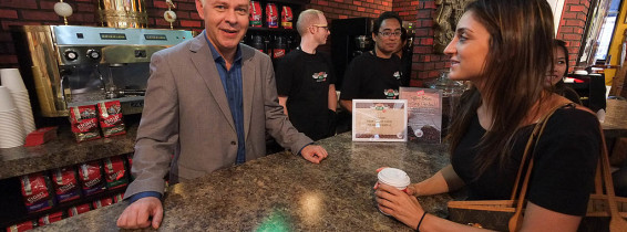 Fans Of Warner Bros. Television's Hit Comedy Friends Celebrate The 20th Anniversary Of The Series' Premiere At The Central Perk Pop-Up In Lower Manhattan, Open September 17 Through October 18, 2014