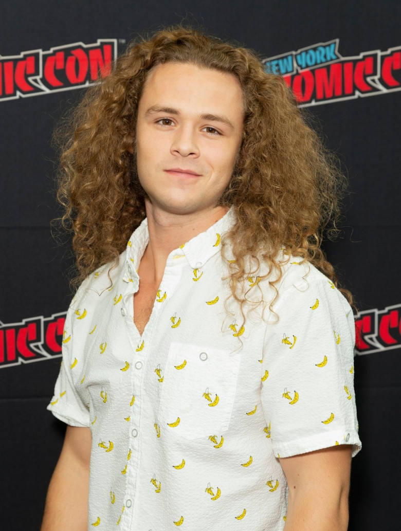 New York, NY - October 3, 2019: Jack Perry aka Jungle Boy of TNT sereis All Elite Wrestling: Dynamite attends press briefing New York Comic Con at Jacob Javits Center