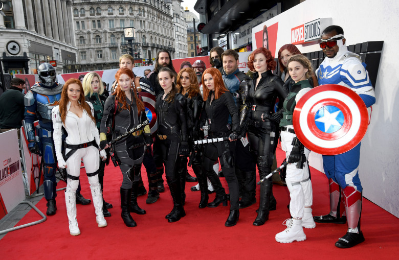 Marvel Studios' "Black Widow" World Premier Fan Event In London