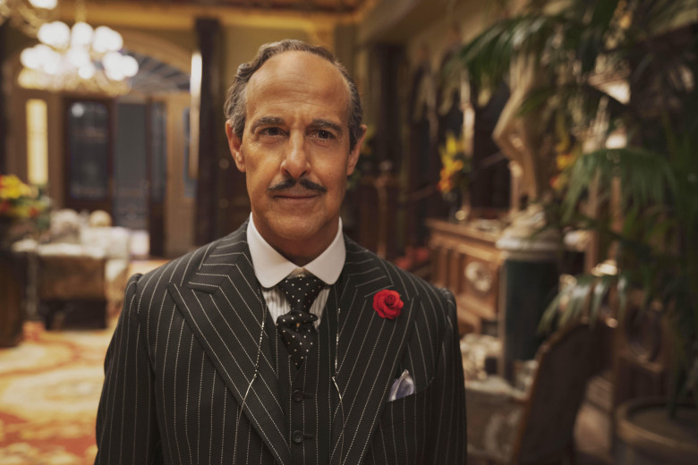 USA. Stanley Tucci  in the ©Warner Bros. new movie: The Witches (2020). Plot: Based on Roald Dahl's 1983 classic book 'The Witches', the story tells the scary, funny and imaginative tale of a seven year old boy who has a run in with some real life witche
