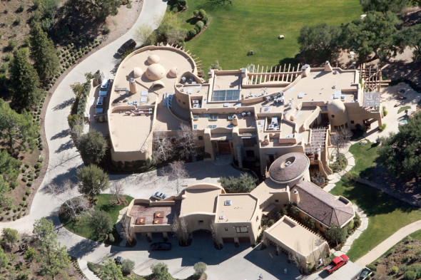 The home of Will Smith  on February 03, 2009 in Calabasas, California.