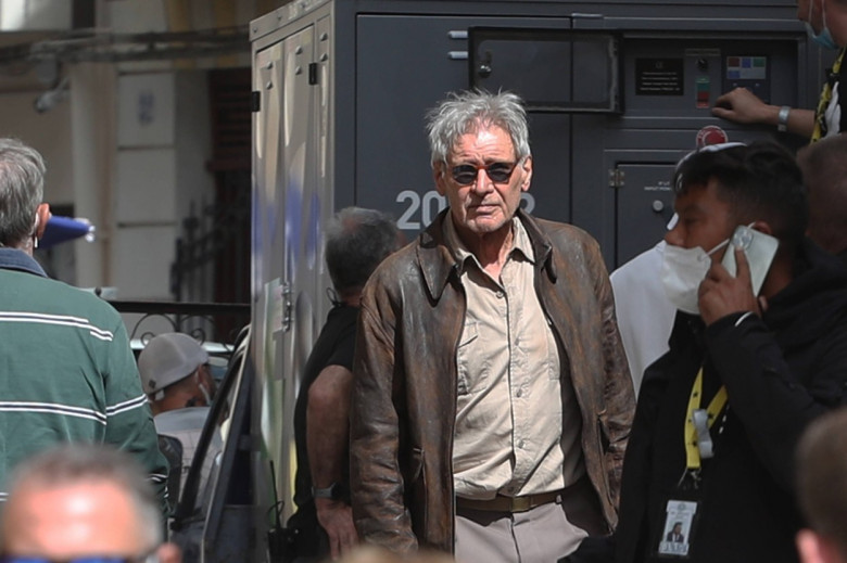 Indiana Jones began shooting in Cefal� with Harrison Ford and Mads Mikkelsen