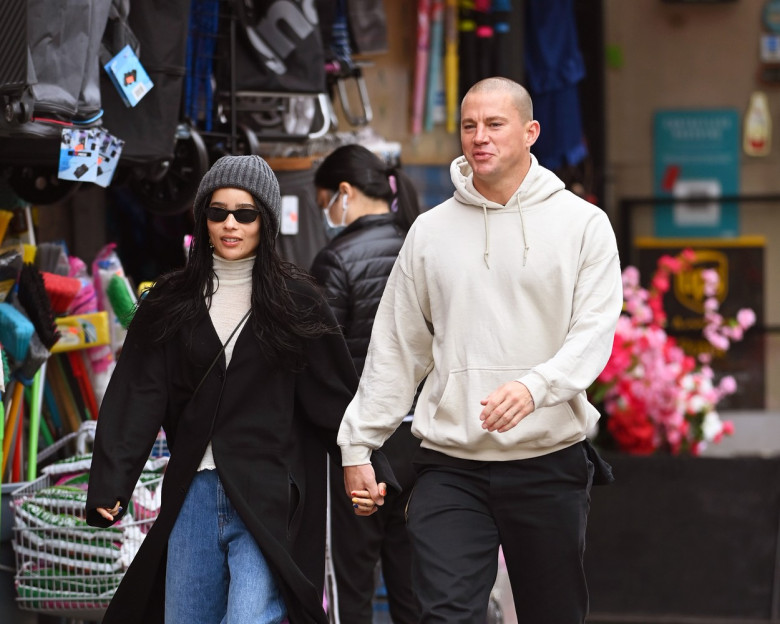EXCLUSIVE: Hot Couple Alert! Channing Tatum and Zoe Kravitz Spotted Holding Hands For The First Time As They Go Out For A Lunch Date In New York City