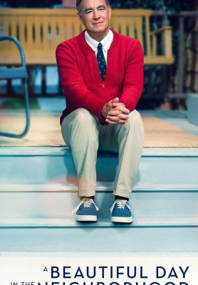 A Beautiful Day in the Neighborhood (2019) directed by Marielle Heller and starring  Tom Hanks, Matthew Rhys, Chris Cooper and Susan Kelechi Watson. Heartwarming film based on a true story about a friendship between Fred Rogers and journalist Tom Junod.