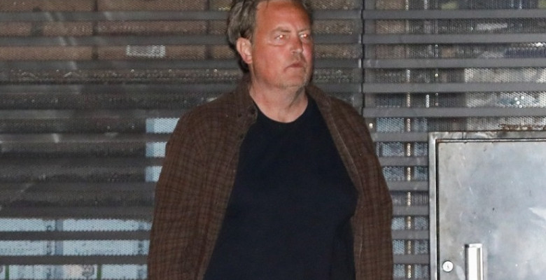 *EXCLUSIVE* A disheveled Matthew Perry grabs dinner at Nobu Malibu