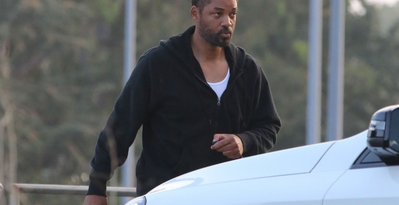 *EXCLUSIVE* Will Smith continues filming 'King Richard' in LA