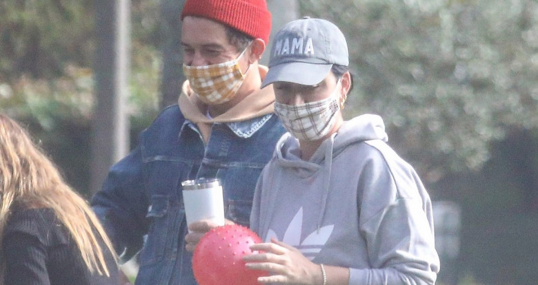 *PREMIUM-EXCLUSIVE* Orlando Bloom and Katy Perry enjoy Friday at the park with their mini-me Daisy Dove Bloom