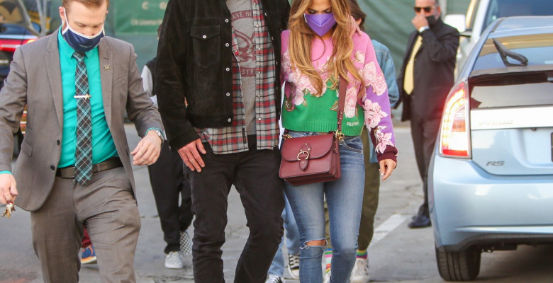 Ben Affleck și Jennifer Lopez au mers la cinematograf alături de copiii lor