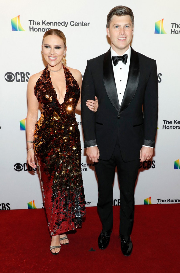 Scarlett Johansson  și soțul ei, Colin Just
