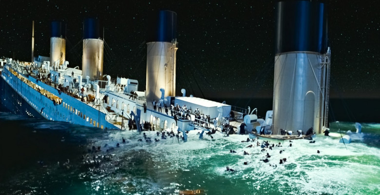 scenă Titanic