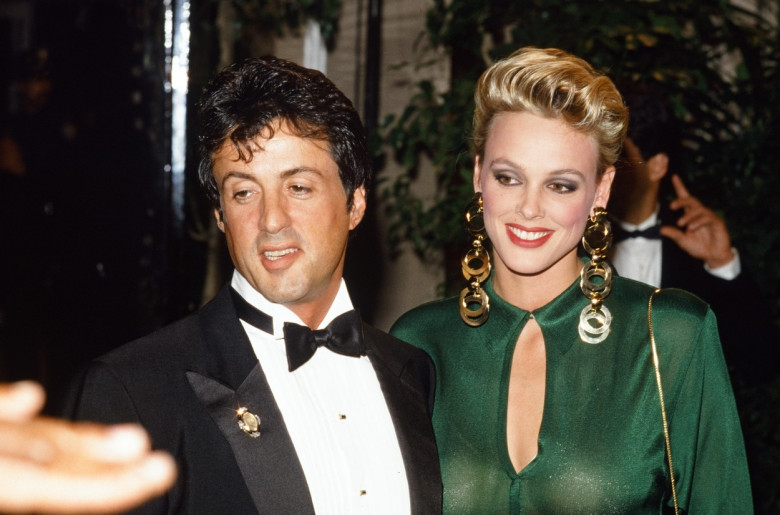 Brigitte Nielsen și Sylvester Stallone