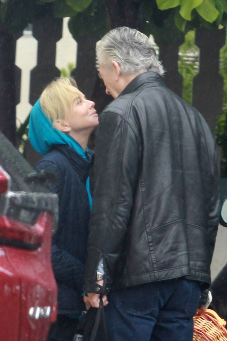 Dallas legend Patrick Duffy, 72, and Happy Days alum Linda Purl, 66, are seen kissing passionately as their romantic trip to Santa Barbara draws to a close and they bid each other a fond farewell.
