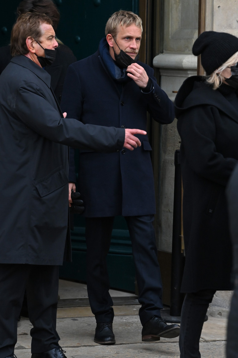 Funeral of Gaspard Ulliel, Saint-Eustache, Paris, France - 27 Jan 2022