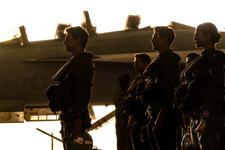 Tom Cruise și-a promovat noul film „Top Gun: Maverick”/ Profimedia