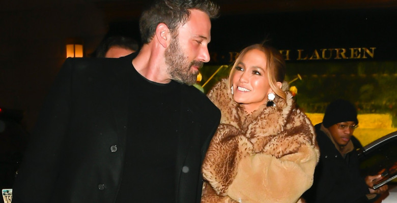 Jennifer Lopez and Ben Affleck coming from diner at the POLO BAR, New York, USA - 03 Feb 2022