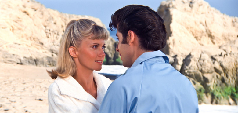 Olivia Newton-John and John Travolta