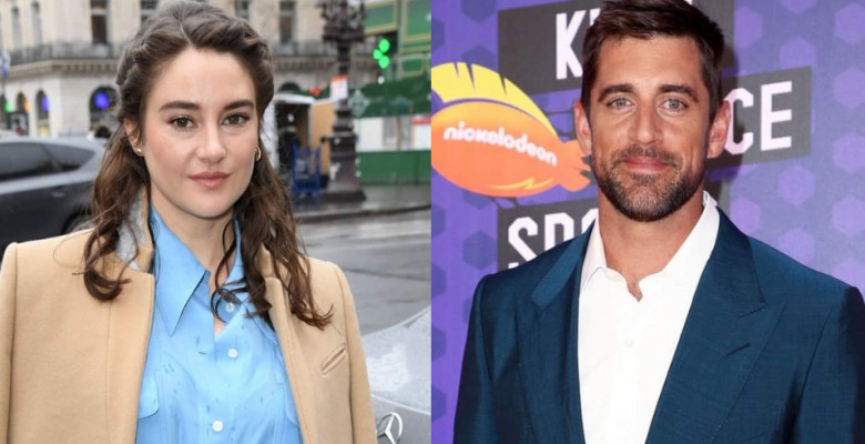 Shailene Woodley și Aaron Rodgers