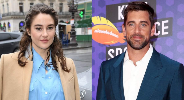 Shailene Woodley și Aaron Rodgers